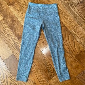 Gray active leggings